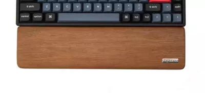 Деревянная подставка для рук "Keychron" клавиатур K2/K6 (Арт. - PR1_Keychron) Коричневая