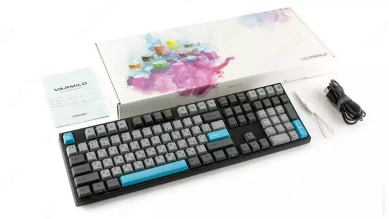 Mexanik o'yin klaviaturasi "Varmilo" MA108M V2 Moonlight, USB (Art. - A36A023A8A3A06A007)