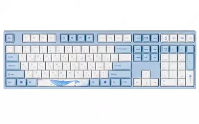 Mexanik klaviatura "Varmilo" VA108M Sea Melody, USB (Art. - VA108MC2W/WBPE7HR) Moviy/Oq