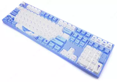 Механическая Клавиатура "Varmilo" VA108M Sea Melody, USB (Арт. - VA108MP2W/WBPE7HR) Голубая/Белая