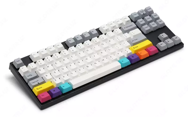 Mexanik o'yin klaviaturasi "Varmilo" VA87M CMYK, USB (Art. - VA87MC2W/LLK12RB)