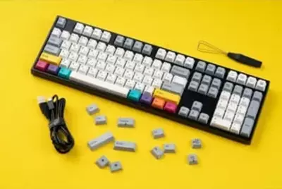 Механическая игровая клавиатура "Varmilo" VA108M CMYK, USB (Арт. - VA108MC2W/LLK12RB)