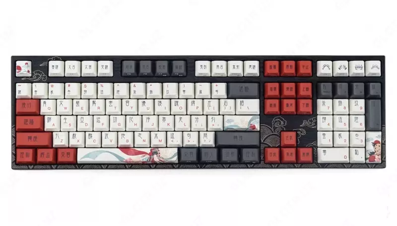 Mexanik o'yin klaviaturasi "Varmilo" MA108M V2 Pekin Operasi, USB (Art. - A36A028B0A3A01A025)