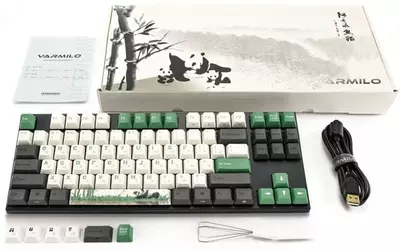 Механическая игровая клавиатура "Varmilo" VA108M Panda R2, USB (Арт. - VA108MA029A2A2A06A026)