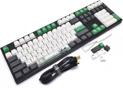 Mexanik o'yin klaviaturasi "Varmilo" VA108M Panda R2, USB (Art. - VA108MA029A3A2A06A026)