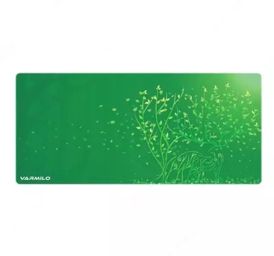 Коврик для мыши "Varmilo" Forest Fairy XL 900 х 400 х 3 мм (Арт. - ZDB002-01) Зеленый/декор