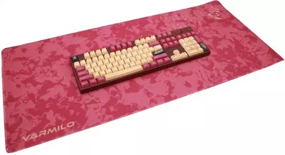 Коврик для мыши "Varmilo" Phoenix XL 900 х 400 х 3 мм (Арт. - ZDB037-01) Красный/декор