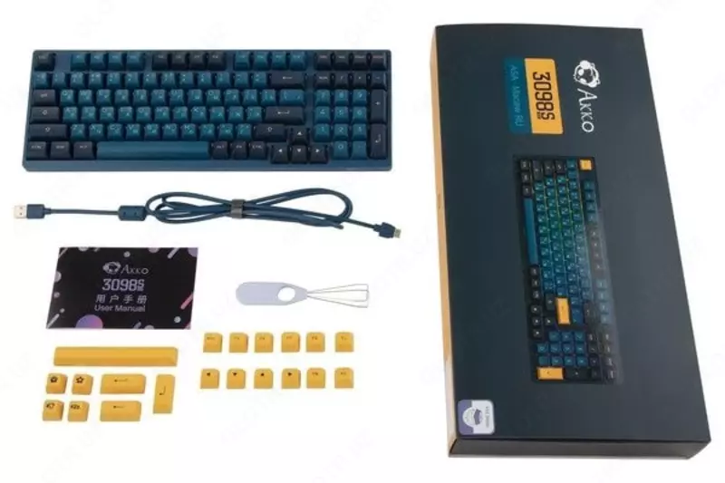 Механическая игровая клавиатура "Akko" 3098S Macaw, USB (Арт. - A3098N_MA_ARR)