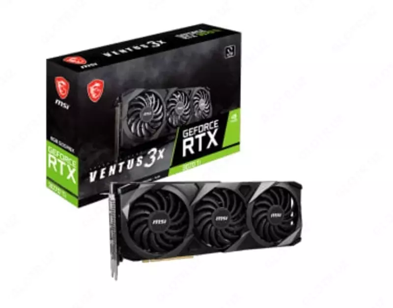 Графическая Видеокарта "MSI" GeForce RTX 3070 Ti VENTUS 3X 8G OC (Арт. - RTX_3070TI_VENTUS3X_8GOC)