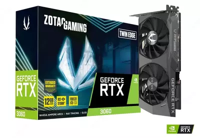 Графическая Видеокарта "Zotac" RTX3060 12GB (Арт. - ZT-A30600E-10M)