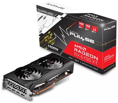 Графическая Видеокарта "Sapphire" Radeon RX 6700 XT Pulse 12GB (Арт. - 11306-05-20G)
