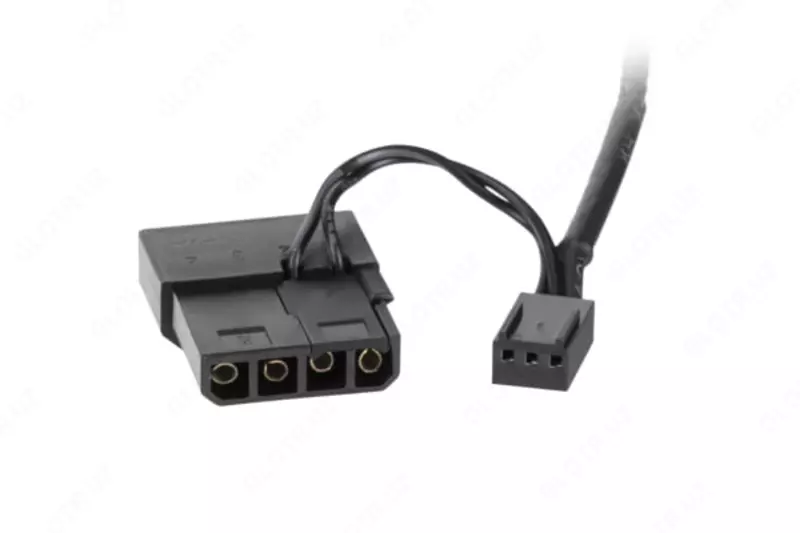 Корпусной вентилятор "2E" OEM F120-S, 120 мм (Арт. - 2E-F120-S) Белый/черный