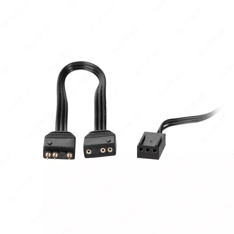 Korpus fanati "2E GAMING" F120OI-ARGB, 120 mm (Art. № - 2E-F120OI-ARGB) Oq/qora