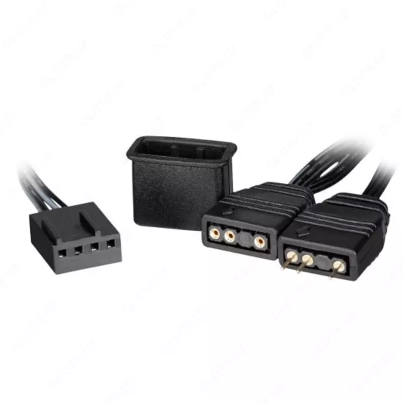 Корпусной вентилятор "2E GAMING" ACF120PA-ARGB, 120 мм (Арт. - 2E-ACF120PA-ARGB) Белый/черный