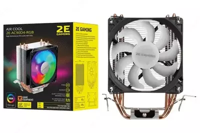 Процессорный кулер "2E GAMING" AC90D4 -RGB, 90 мм (Арт. - 2E-AC90D4-RGB) NEW