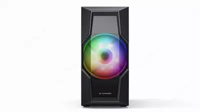 "2E GAMING" o'yin korpusi TURBO G2057B, ARGB (Art. - 2E-G2057B) Qora