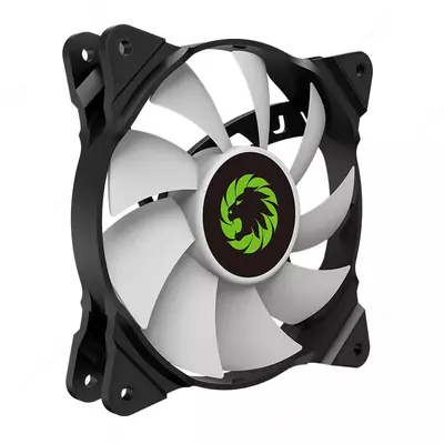 Korpus fanati "GameMax" FN-12Rainbow-C2, 120 mm (Art. № - FN-12RAINBOW-C2) Oq/qora