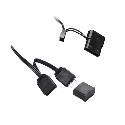 Korpus fanati "GameMax" FN-12Rainbow-C2, 120 mm (Art. № - FN-12RAINBOW-C2) Oq/qora