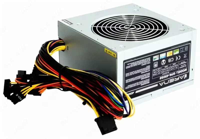 Блок питания "Chieftec" iArena GPA-450S8, 450W (Арт. - GPA-450S8) Серый