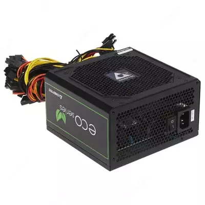 Блок питания "Chieftec" RETAIL Eco GPE-600S, 600W (Арт. - GPE-600S) Черный