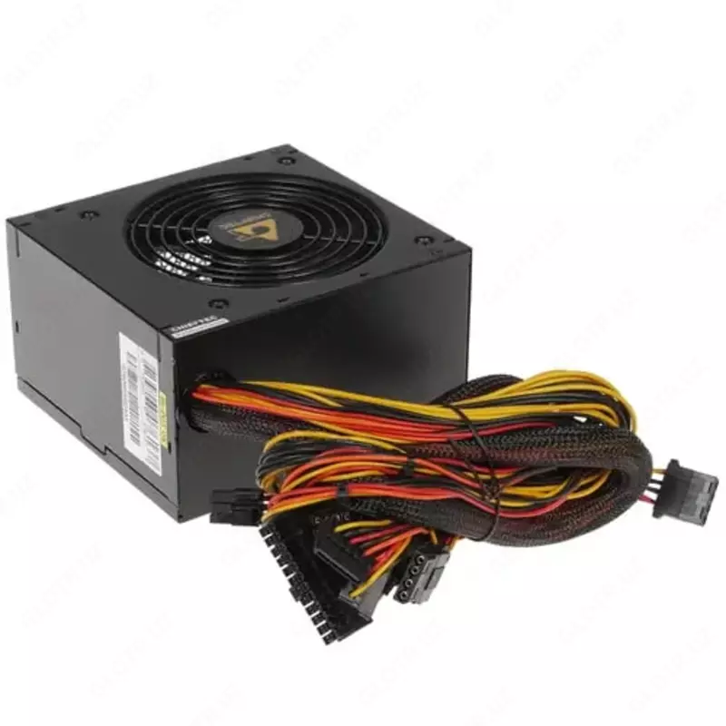Quvvat manbai "Chieftec" RETAIL Core BBS-600S, 600W (Art. - BBS-600S) Qora