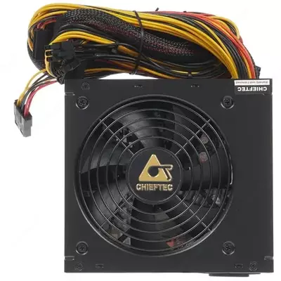 Quvvat manbai "Chieftec" RETAIL Core BBS-600S, 600W (Art. - BBS-600S) Qora