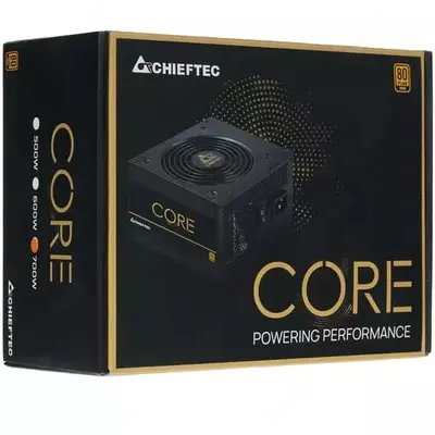 Quvvat manbai "Chieftec" RETAIL Core BBS-700S, 700W (Art. - BBS-700S) Qora