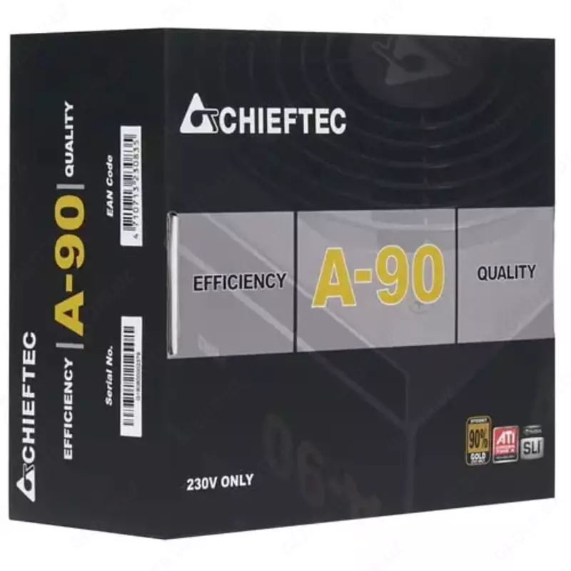 Блок питания "Chieftec" RETAIL A-90 GDP-650C, 650W (Арт. - GDP-650C) Черный