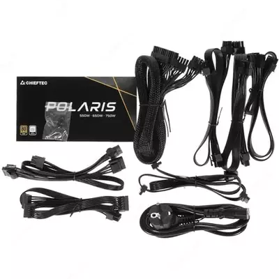 Блок питания "Chieftec" RETAIL Polaris PPS-650FC, 650W (Арт. - PPS-650FC) Черный