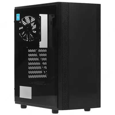 "Thermaltake" Versa J25 TG korpusi (Art. № - CA-1L8-00M1WN-00) Qora