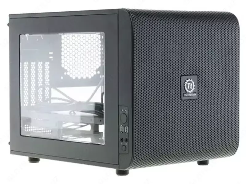 Корпус "Thermaltake" Core V21 (Арт. - CA-1D5-00S1WN-00) Черный
