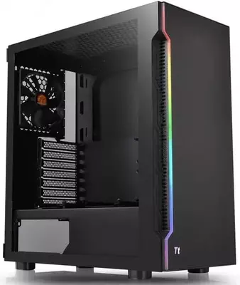 Корпус "Thermaltake" H200 TG RGB (Арт. - CA-1M3-00M1WN-00) Черный