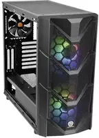 Case Thermaltake Commander C36 TG ARGB (Art. No. - CA-1N7-00M1WN-00) Qora