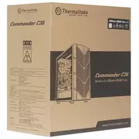  Case Thermaltake Commander C36 TG ARGB (Art. No. - CA-1N7-00M1WN-00) Qora ООО Power Max Group