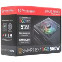 Блок питания Thermaltake Smart BX1 RGB  550W (Арт. - PS-SPR-0550NHSABE-1) Черный Только в розницу