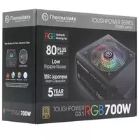  Блок питания Thermaltake Toughpower GX1 RGB  700W (Арт. - PS-TPD-0700NHFAGE-1) Черный Только в розницу