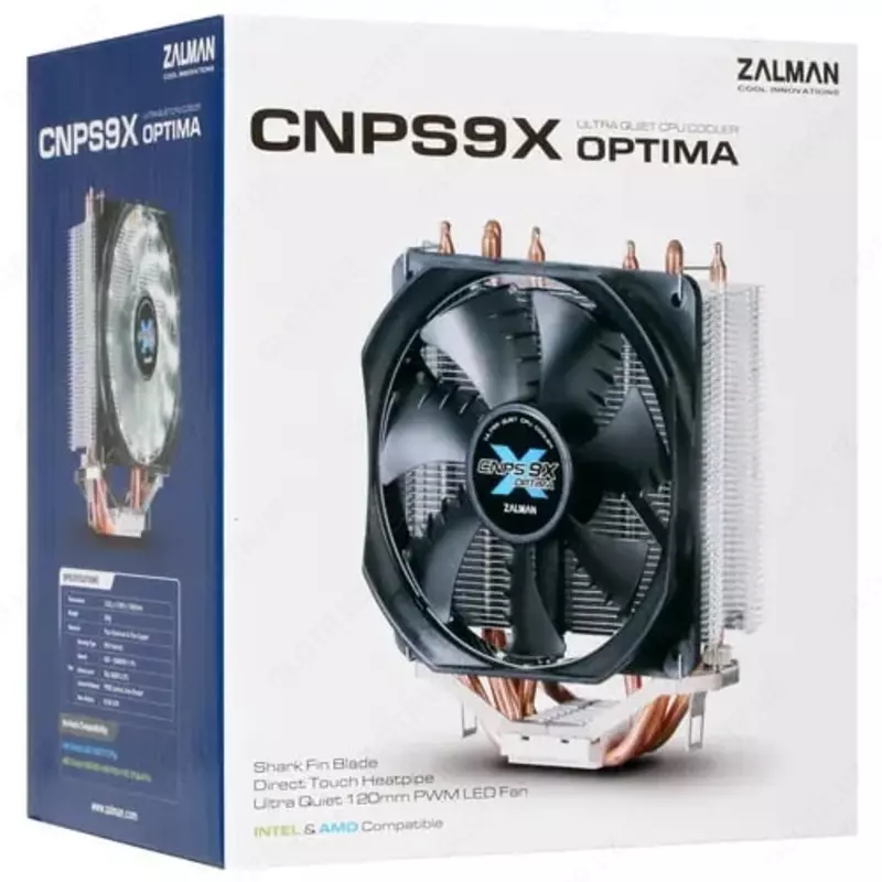  CPU sovutgichi ZALMAN CNPS9X Optima  LED  TDP 180W (Art. - CNPS9XOPTIMA) ООО Power Max Group