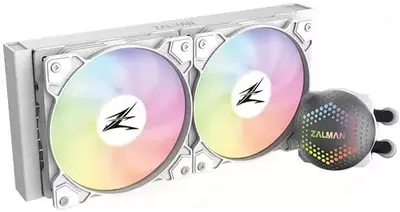Система жидкостного охлаждения "Zalman" ALPHA 24, ARGB, 2х120 мм Белый