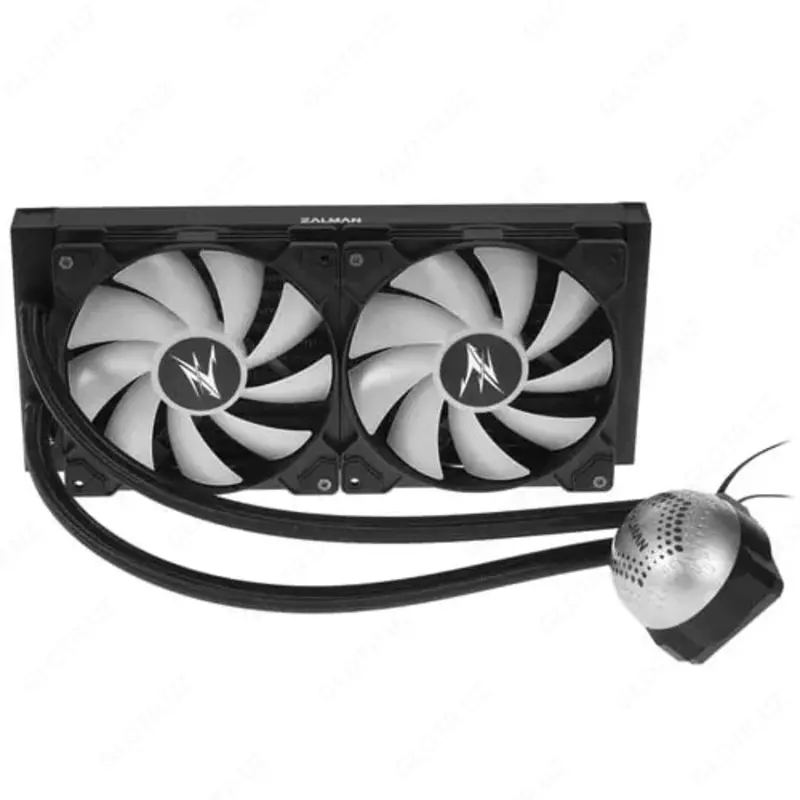 Zalman suyuq sovutish tizimi ALPHA 28  ARGB  2x140 mm (Art. - ALPHA28Black) Qora