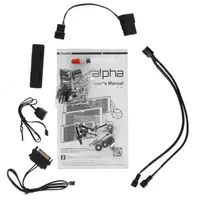  Zalman suyuq sovutish tizimi ALPHA 28  ARGB  2x140 mm (Art. - ALPHA28Black) Qora Chakana savdo