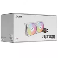  Система жидкостного охлаждения Zalman ALPHA 28  ARGB  2х140 мм (Арт. - ALPHA28White) Белый Только в розницу