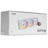  Suyuq sovutish tizimi Zalman ALPHA 36  ARGB  3x120 mm (Art. - ALPHA36White) Oq Chakana savdo
