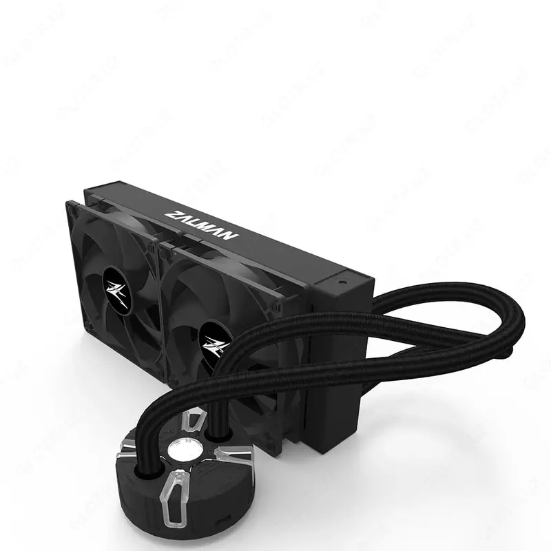 Система жидкостного охлаждения "Zalman" Reserator 5 Z24, ARGB, 2х120 мм (Арт. - RESERATOR5Z24BLACK-1700) Черный