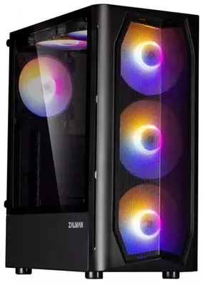 Корпус ПК "Zalman" N4, RGB (Арт. - N4 В) Черный