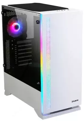 Корпус ПК "Zalman" S5, RGB (Арт. - S5WHITE) Белый