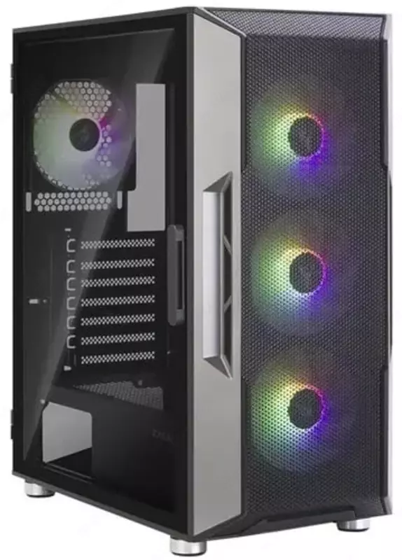 Корпус ПК "Zalman" i3 NEO, RGB (Арт. - i3NEO) Черный/серый