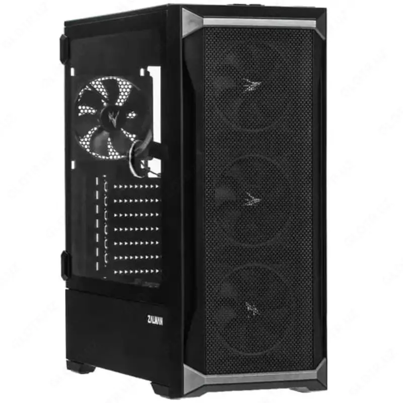 Корпус ПК "Zalman" Z8 MS, RGB (Арт. - Z8MS В) Черный