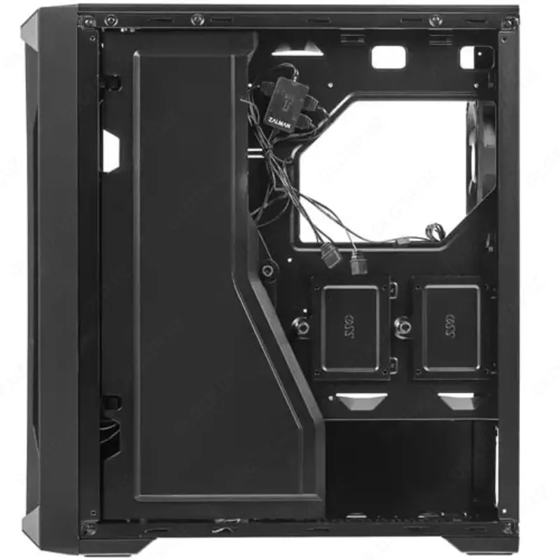 Корпус ПК "Zalman" Z8 MS, RGB (Арт. - Z8MS В) Черный