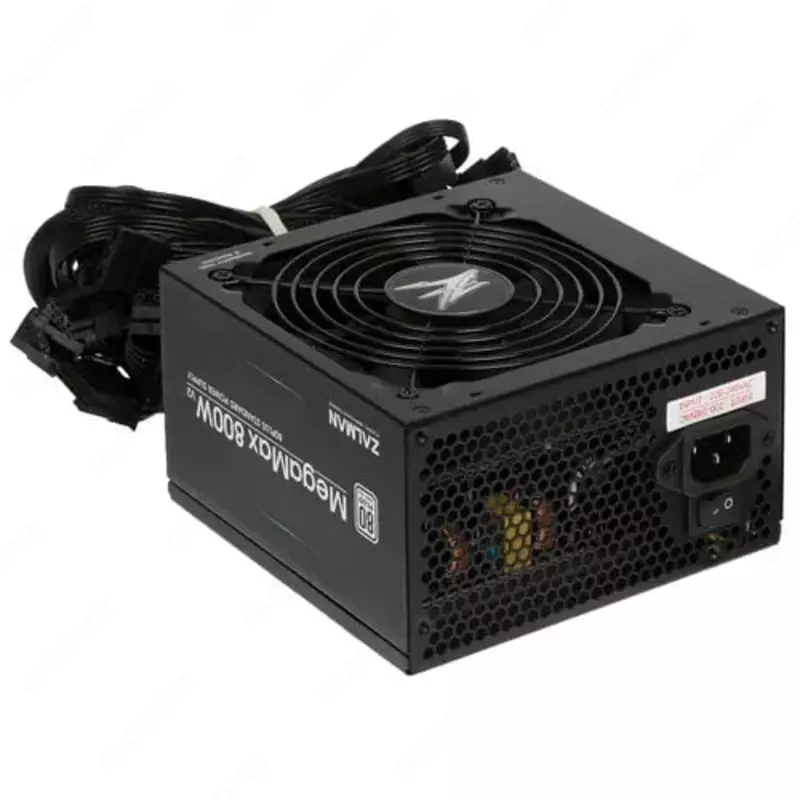 Блок питания "Zalman" MegaMax 800-TXII, 800W (Арт. - ZM800-TXII) Черный