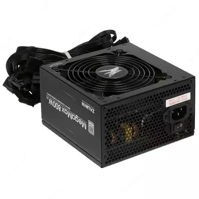 Блок питания "Zalman" MegaMax 800-TXII, 800W (Арт. - ZM800-TXII) Черный